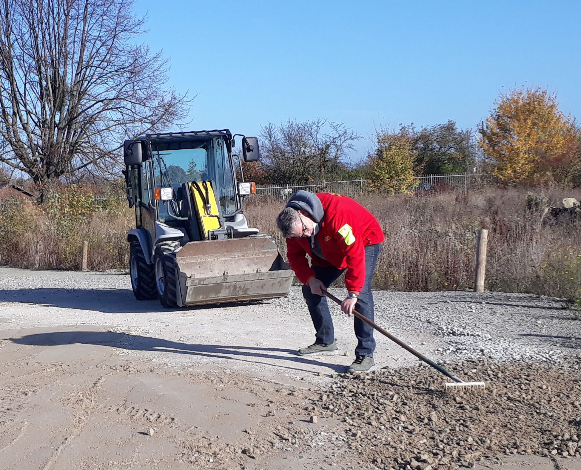 Parkplatzsanierung beim ASB Hildesheim